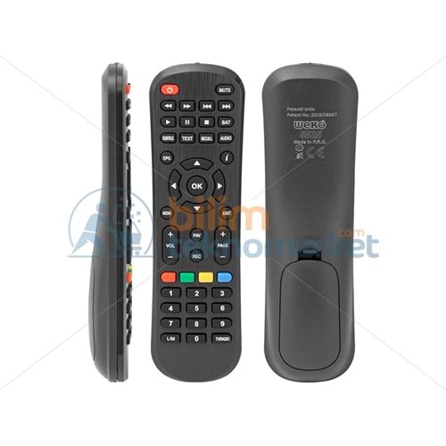 SUNNY LM'Lİ-MAGBOX DRAGON-LUNA-AKİWA-ROWELL-DIGILINE X100-HOMETECH HT-1010 KUMANDA (8525=13918=13268=4070) WEKO