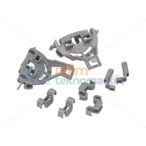 BOSCH BULAŞIK MAKİNESİ SEPETİ KATLANIR TABAKLIK KLİPS SETİ (KÜÇÜK) 00428344