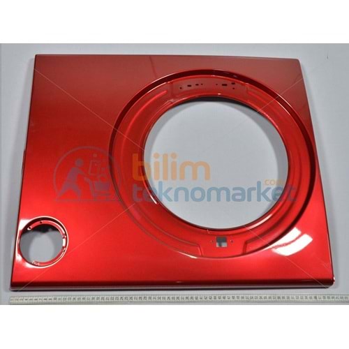 VESTEL ÇAMAŞIR MAKİNESİ ÖN PANEL GRUBU (KIRMIZI) 22057825 ORİJİNAL