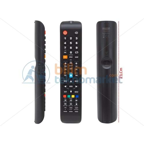 SKYTECH SST-4350C SLT-3230C (SARI TUŞLU) SMART LED TV KUMANDASI (70144=40055=19808)