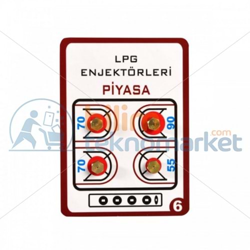 5,5 MM LPG ENJEKTÖR TAKIMI