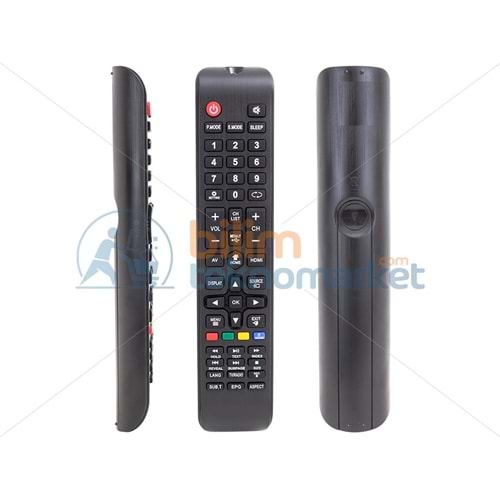 DİJİTSU 55SH * ROSE ATV-232 * TECHNOBOX LCD LED TV KUMANDASI 32064-40109-2137