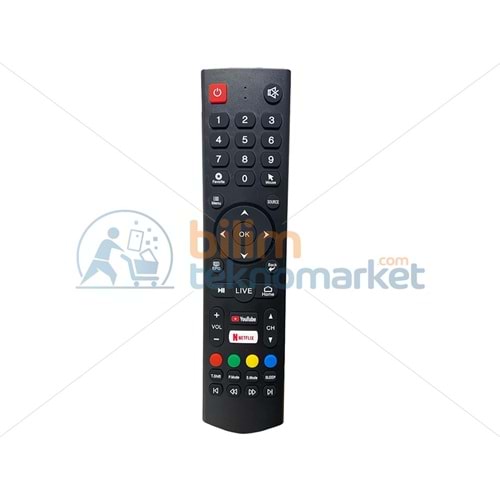 REDLINE LED TV KUMANDASI NETFLIX YOUTUBE TUŞLU