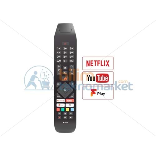 HITACHI AKILLI LED TV TELEVİZYON KUMANDASI RC43141 H0297C 23861790