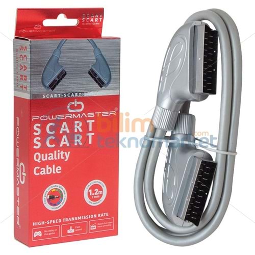 SCART SCART KABLO 1.2 METRE 7 MM 12097
