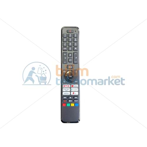 VESTEL SES KOMUTLU YOUTUBE -NETFLIX TUŞLU TELEVİZYON KUMANDASI 1210