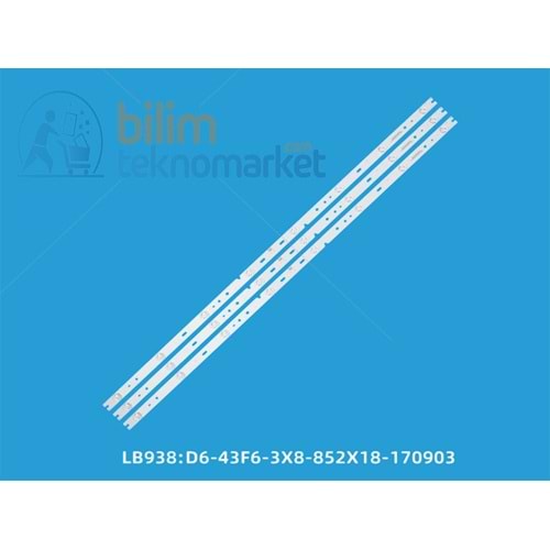 PROFİLO 43PA300E TELEVİZYON LED BAR GRUBU ORİJİNAL -LB938