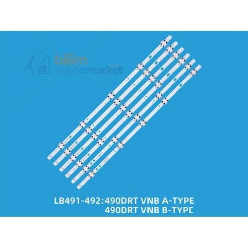 VESTEL 49FD7400 TELEVİZYON LED BAR GRUBU ORİJİNAL-LB491
