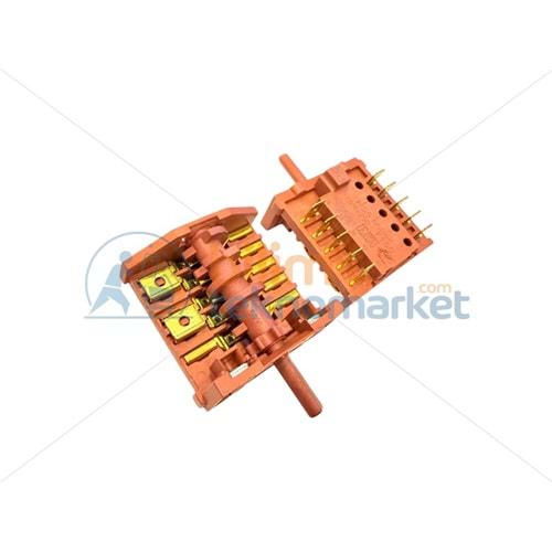 FIRIN İÇİN 5+5 AYAKLI ÇEVİRMELİ KOMÜTATÖR ŞALTERİ MİL-5600