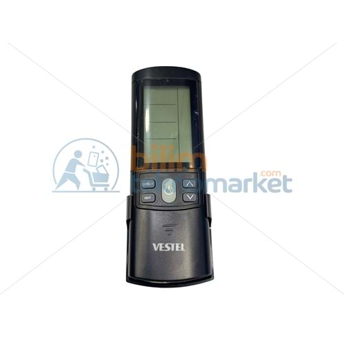 VESTEL FLORA-VEGA-BUZZ SERİSİ KLİMA KUMANDASI (SİYAH) 22209746 ORİJİNAL