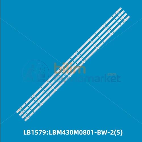 PHİLİPS 43PUS6503/12 TELEVİZYON LED BAR GRB. ORİJİNAL-LB1579