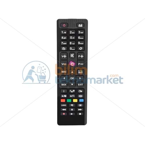 VESTEL İÇİN TÜM MODELLERE UYGUN LED TV KUMANDASI_MİNİ 34373