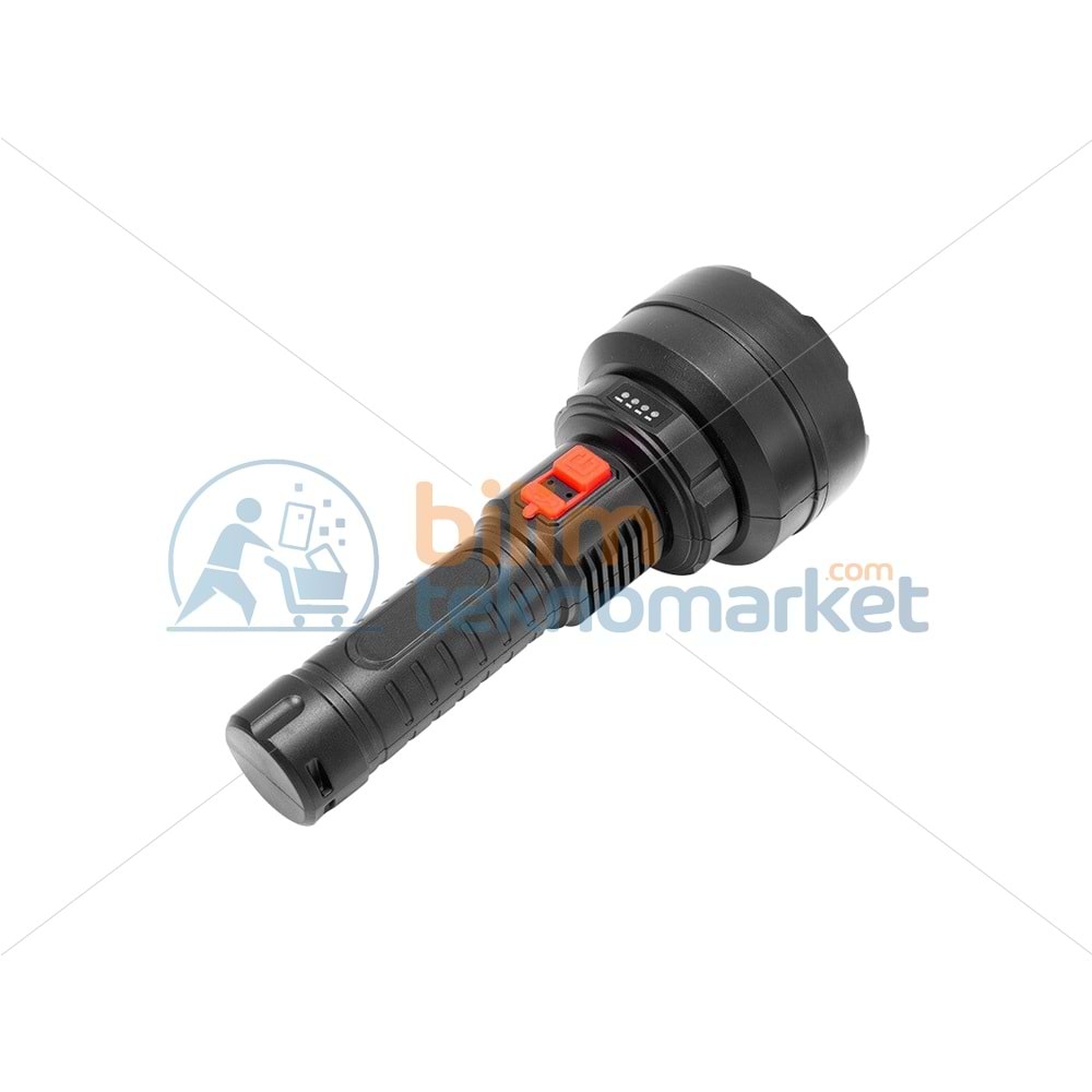 POWERMASTER HY-789 USB'Lİ 3 MODLU ŞARJLI EL FENERİ 7373