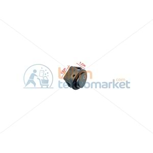 TEKLİ IŞIKSIZ YUVARLAK MİNİ ANAHTAR ON/OFF