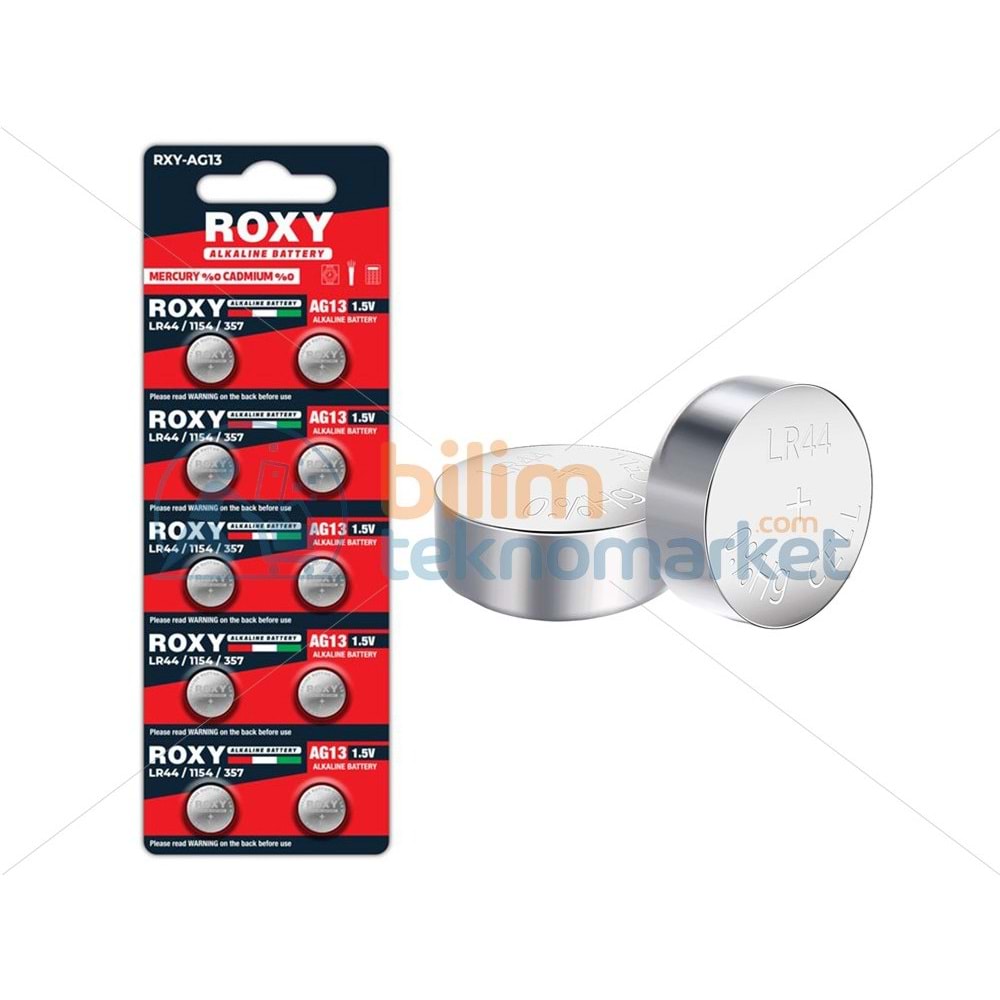 AG13 LR44/1154/357 1.5 VOLT ALKALİNE DÜĞME PİL 1,ADET
