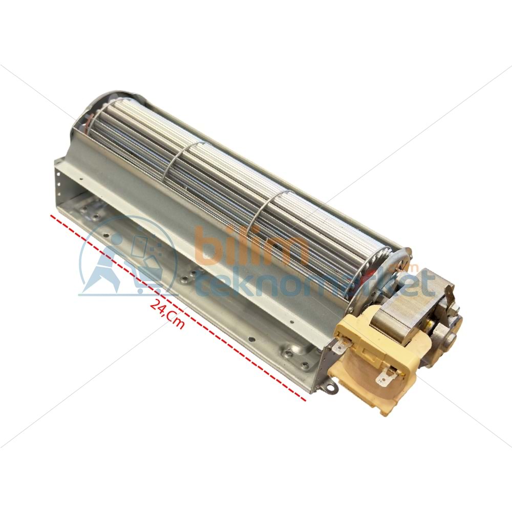 RADYAN FAN MOTORU 24 CM BAKIR SARGI 680-240 220V 50/60 Hz 35W