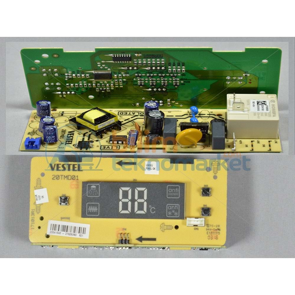 VESTEL TRV 65 -E TERMOSİFON ANA KART PCB 32029293 ORİJİNAL