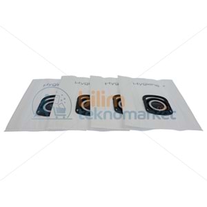 ROWENTA HYGİENE + TEFAL SÜPÜRGE İÇİN SENTETİK TOZ TORBASI 4,LÜ PAKET