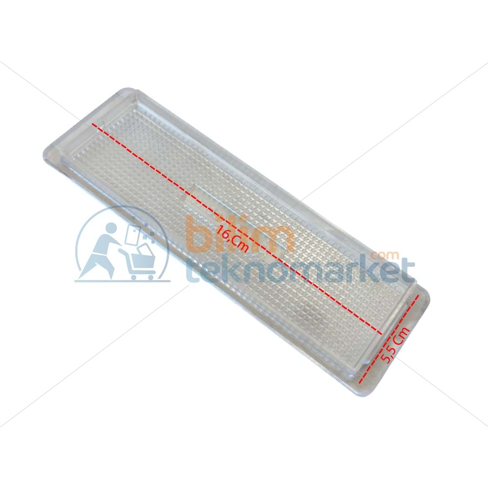 TECHNOSTAR DP6-X (THO561S) DAVLUMBAZ ASPİRATÖR DP6 LAMBA CAM PLASTİĞİ 11Z00001797 ORİJİNAL