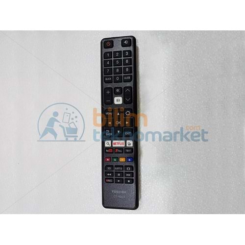 TOSHİBA 65U6863DAT LED TV UZAKTAN KUMANDASI CT-8069 30094758 ORİJİNAL