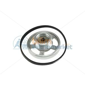 BEKO ÇAMAŞIR KURUTMA MAKİNESİ KASNAK VE KAYIŞ TAKIMI 492204404 ORİJİNAL