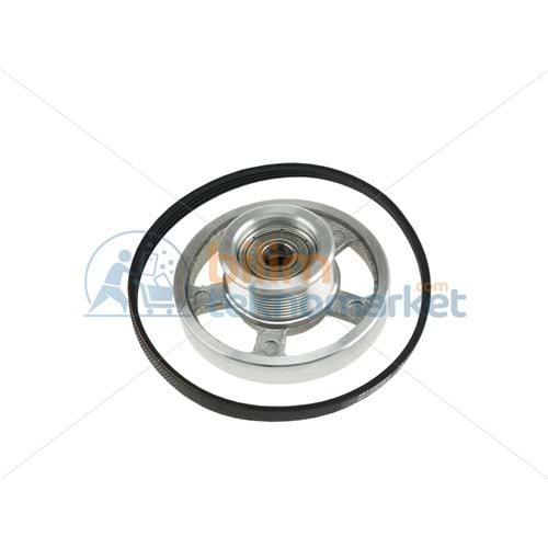 KEYSMART KEY 80 KRT ÇAMAŞIR KURUTMA MAKİNESİ KASNAK VE KAYIŞ TAKIMI 492204404 ORİJİNAL