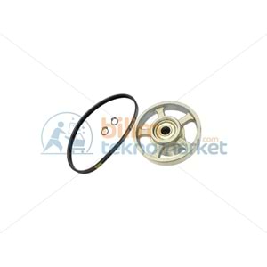 KEYSMART KEY 80 KRT ÇAMAŞIR KURUTMA MAKİNESİ KASNAK VE KAYIŞ TAKIMI 492204404 ORİJİNAL