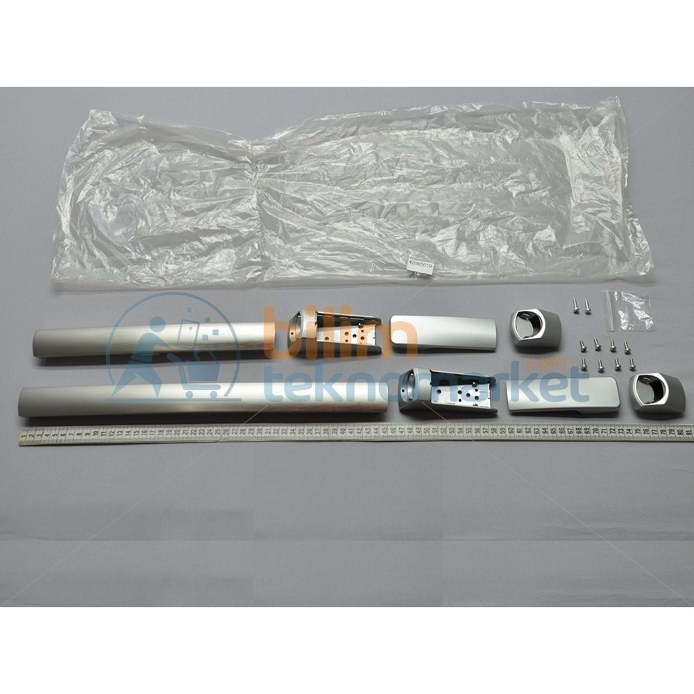 VESTEL COOL540HG/GT540MCE- BUZDOLABI KAPI KOLU MOON - GRİ 42065619 ORİJİNAL
