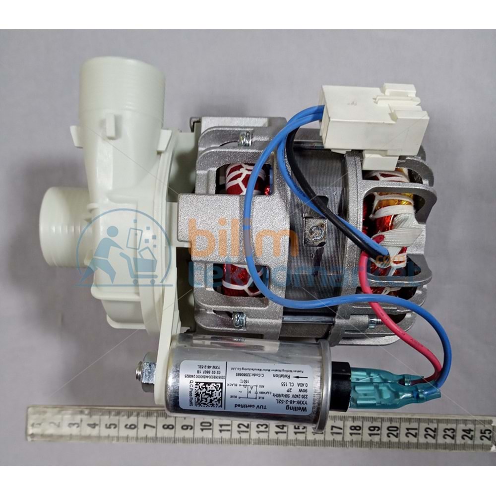 WİNDSOR BULAŞIK MAKİNESİ SİRKÜLASYON YIKAMA MOTORU/WELLING 32060685 ORİJİNAL