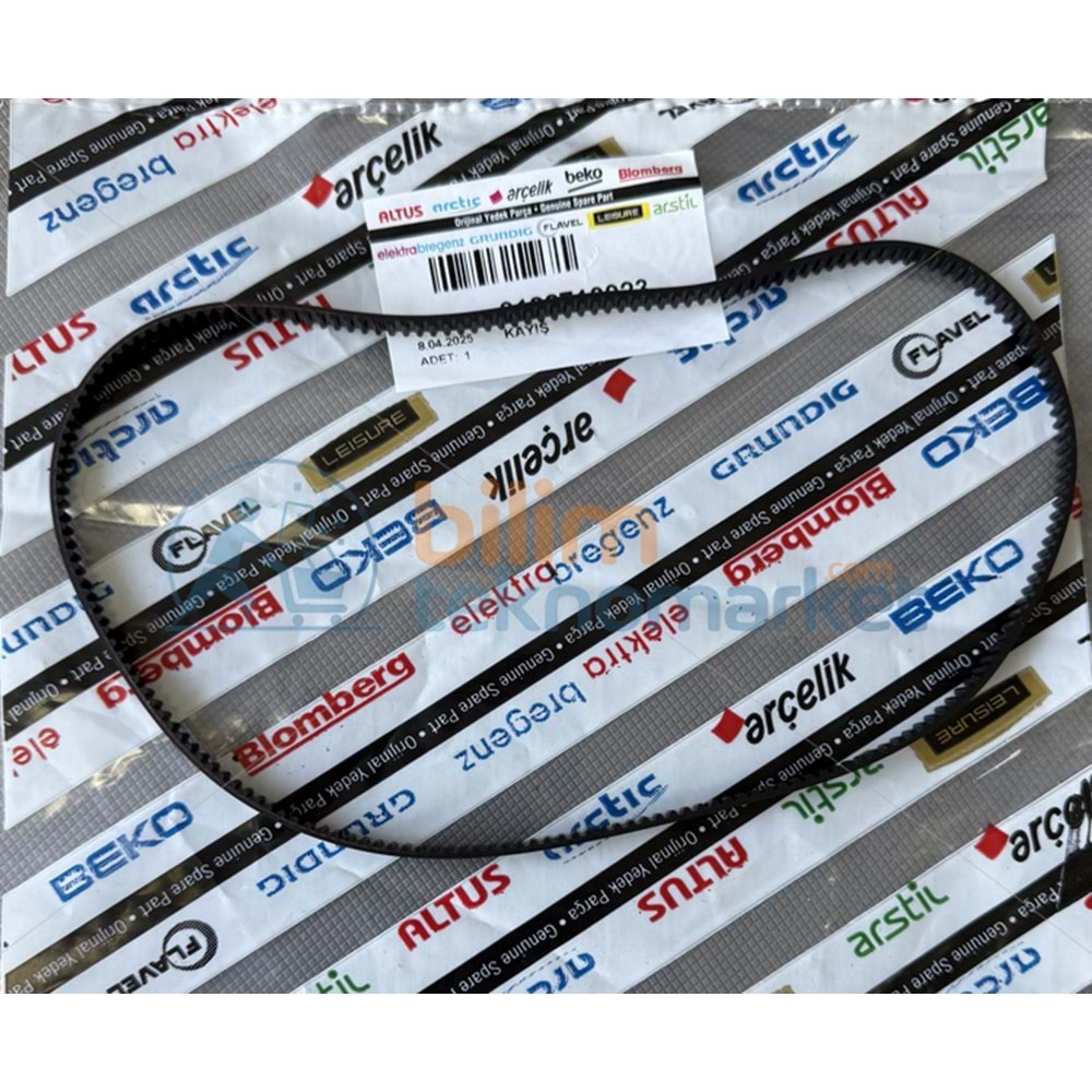 ARÇELİK K 2710 EKMEK YAPMA MAKİNESİ KAYIŞI 9182710023 ORİJİNAL
