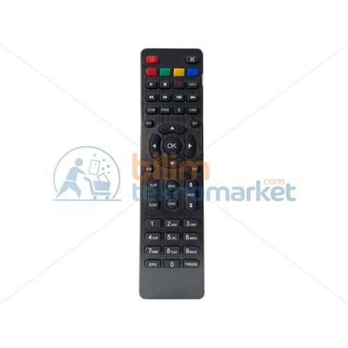 BOTECH PIKO 500 HD UYDU KUMANDASI_EPG TUŞLU