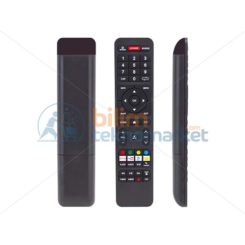 STRONG HELLO HL-3201 ANDROID SUB-CURSOR-NETFLIX TUŞLU LCD LED TV KUMANDASI 12440