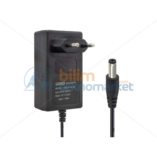 UYDU CİHAZI ADAPTÖRÜ 12 VOLT 2 AMPER 5.5*2.5 UÇLU