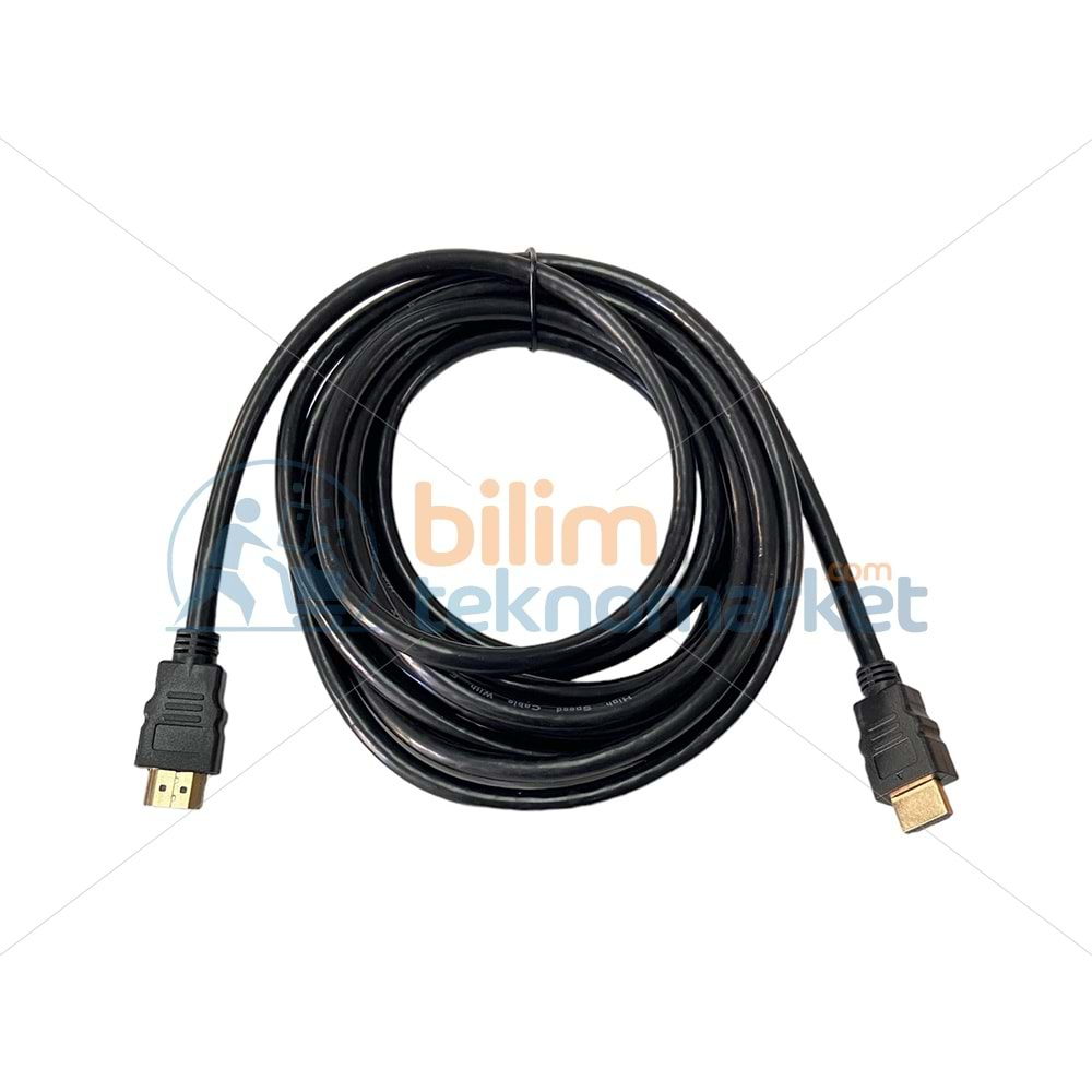 HDMI KABLO 5 METRE GOLD UÇLU