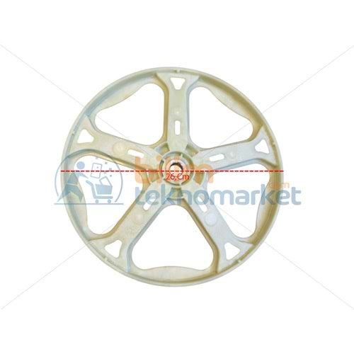GRUNDIG ÇAMAŞIR MAKİNESİ İÇİN PLASTİK KASNAK 2853680300 ORİJİNAL