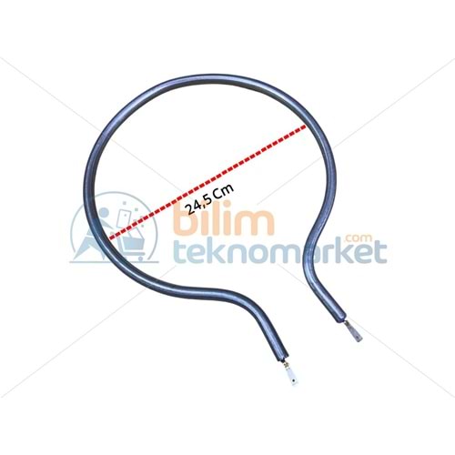AMPUL TİPİ ORTA FIRIN BORU REZİSTANSI (KALIN) CR114103