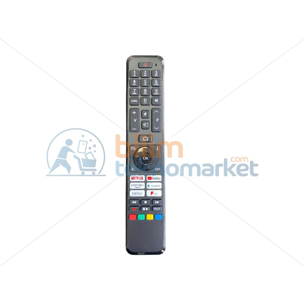 VESTEL SES KOMUTLU YOUTUBE -NETFLIX TUŞLU TELEVİZYON KUMANDASI 1210