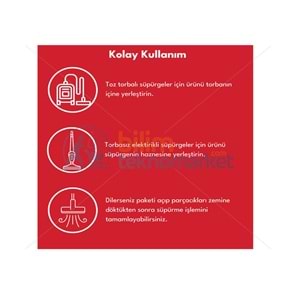 SÜPÜRGE KOKUSU 43232647 5 ADET ORİJİNAL