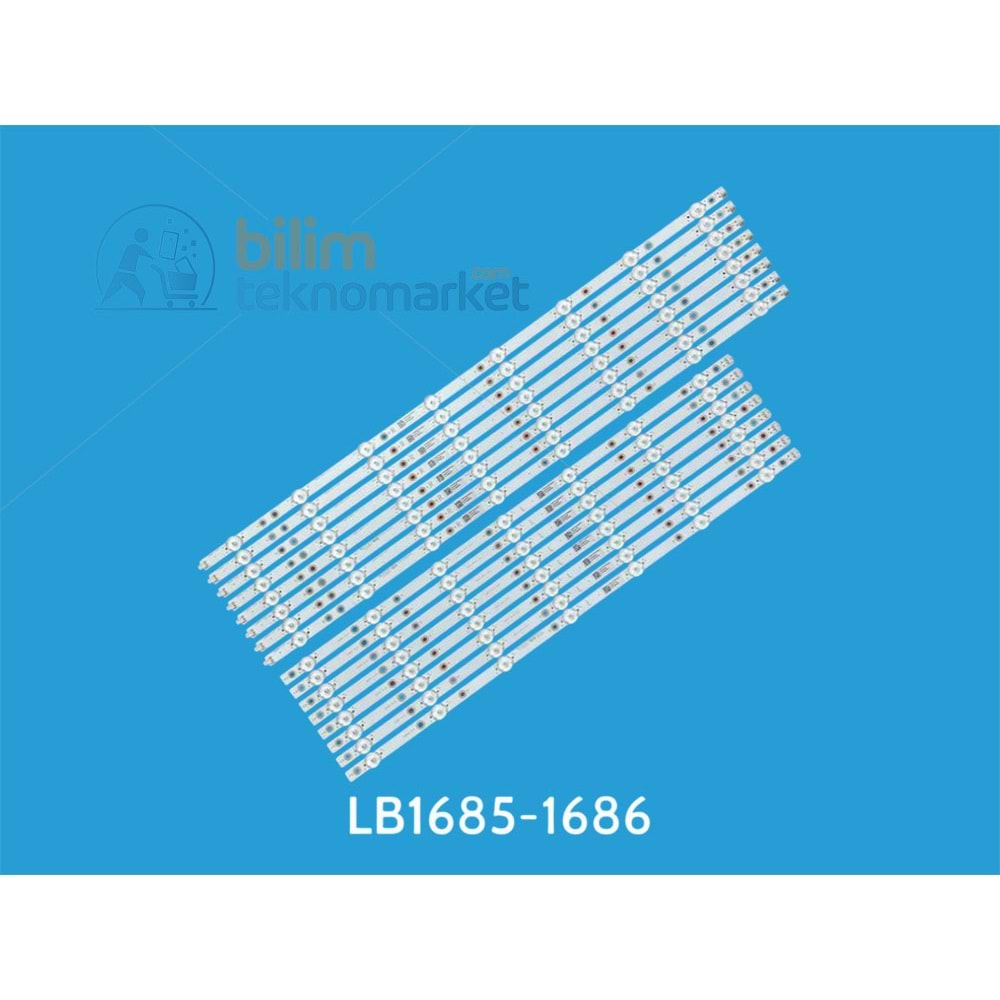 PHİLİPS 58PUS8505/62 TELEVİZYON LED BAR GRUBU ORİJİNAL-LB1685