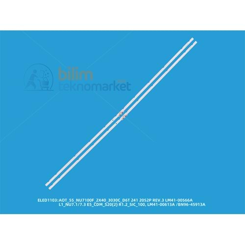 TELEFUNKEN 40XT7000 TELEVİZYON LED BAR GRUBU ORİJİNAL -ELED1017