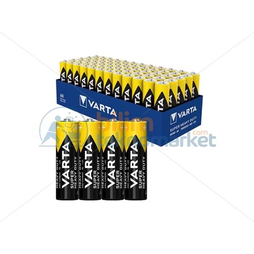 VARTA 1.5 VOLT SUPER HEAVY DUTY ÇİNKO AA KALIN KALEM PİL (SAAT PİLİ) 2,Lİ