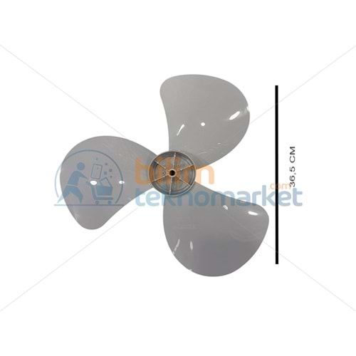 VESTEL AV 4311 B VANTİLATÖR PERVANESİ 3 KANAT (36,5 CM) 43238260 ORİJİNAL