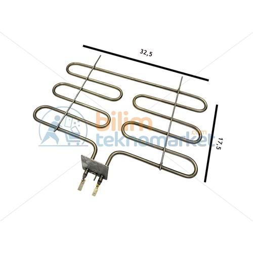 KUMTEL KB-6000 T BARBEKÜ REZİSTANSI (2000W) 2A000D0166 ORİJİNAL