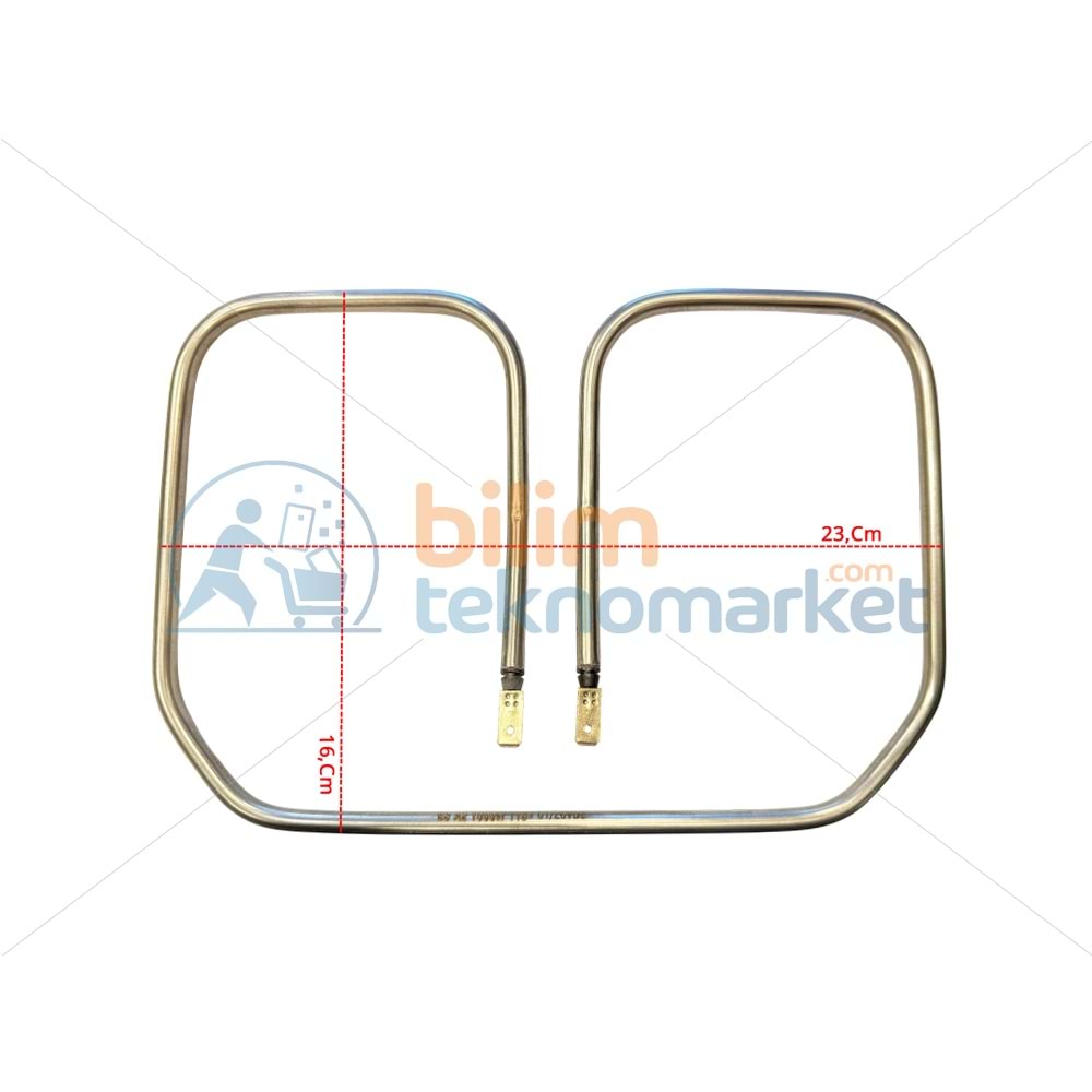 TOST MAKİNESİ REZİSTANSI KÖŞELİ 110V 1000W 9197061295 ORİJİNAL