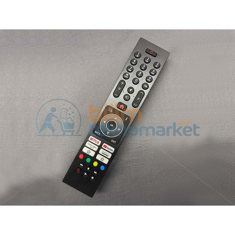 TECHNOSTAR LED TV UZAKTAN KUMANDASI (NETFLİX-YOUTUBE-PRİME-TWİTCH TUŞLU) 30110072 ORİJİNAL